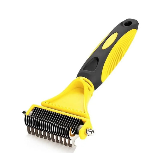 2 Sided Safe Undercoat Rake Grooming Dematting Comb For Easy