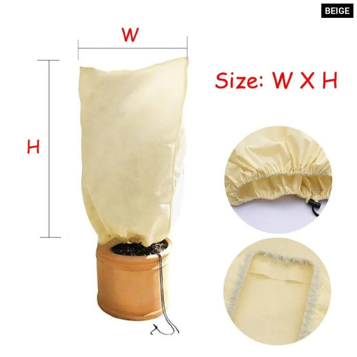 Plant Cover Winter Warm Cover Tree Shrub Plant Protection Bag Garden Plant Antifreeze Small Tree Winter Plant Protection