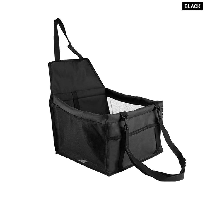 Waterproof Folding Dog Carrier Car Seat Bag Basket For Travel