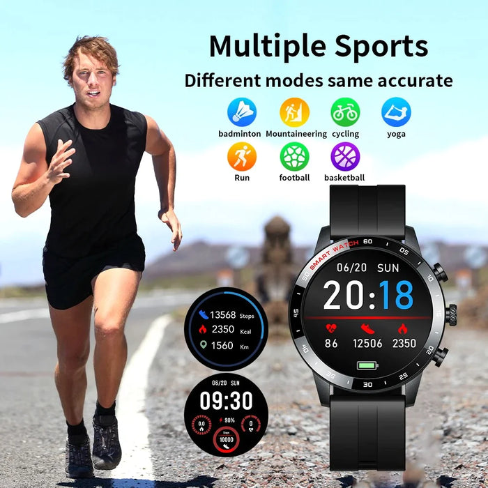 Smart Watches for Men with Large 1.3-inch Retina HD Screen Long Standby Sports Fitness IP68 Waterproof