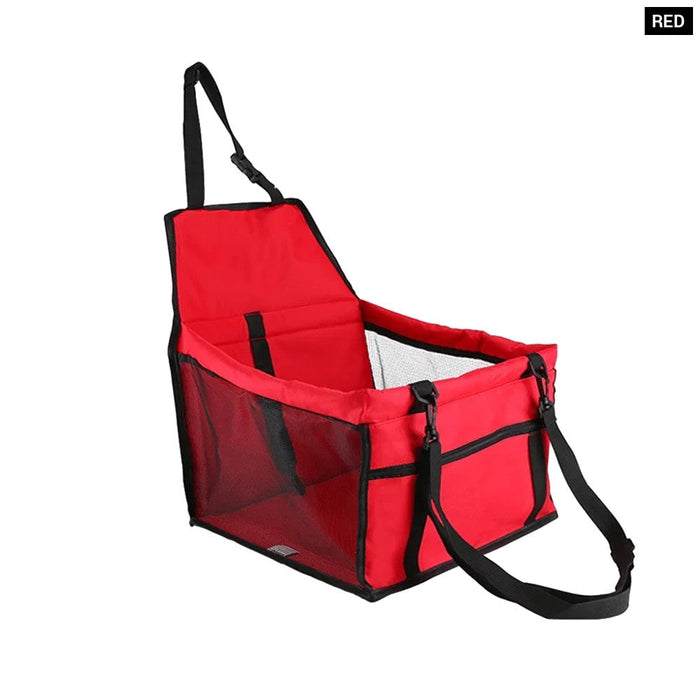Waterproof Folding Dog Carrier Car Seat Bag Basket For Travel