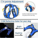 Breathable No Pul Reflective Padded Pet Harness Vest Mesh