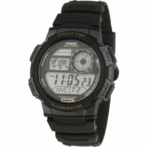 Casio Ae-1000w-1avef Unisex Digital Watch Black Quartz