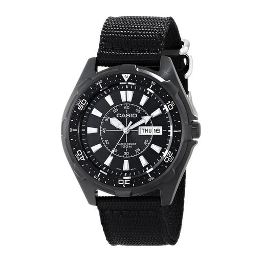 Casio Amw-110-1a Men’s Quartz Watch Black 45 Mm