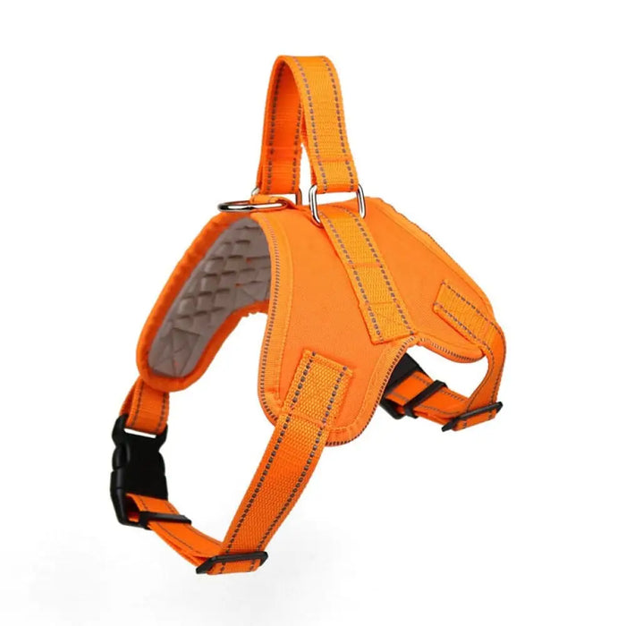 Durable No Pull Adjustable Reflective Breathable Dog Harness