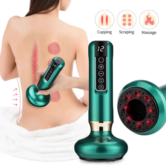 Electric Anti-cellulite Fat Burning Vacuum Cupping Massage