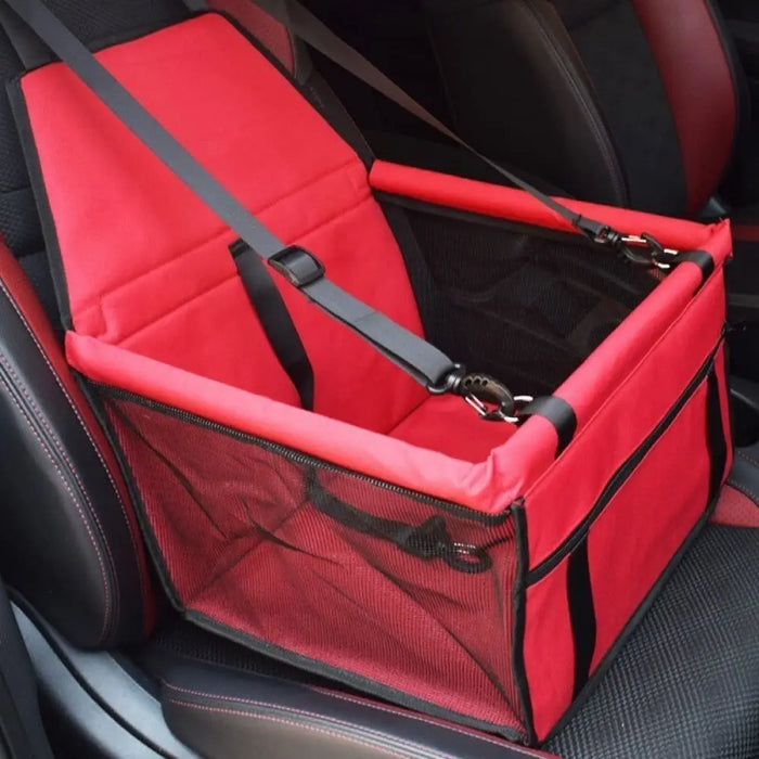 Foldable Waterproof Pet Car Seat Carrier With Safety Leash