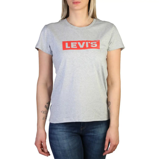 Levi’s 17369 1692 The T-shirts For Women Grey