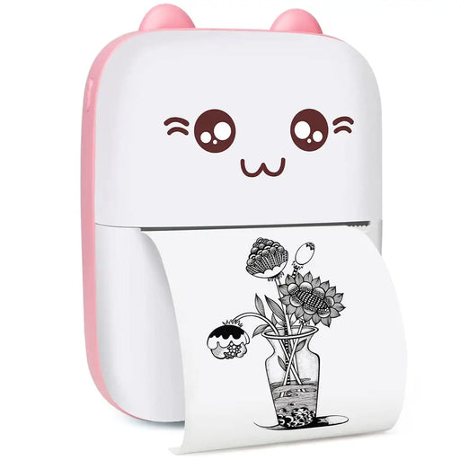 Mini Thermal Pocket Printer With Android & Ios App For Kids