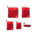 Pack Of 6 Compression Packing Cube Traveling Storage Bags