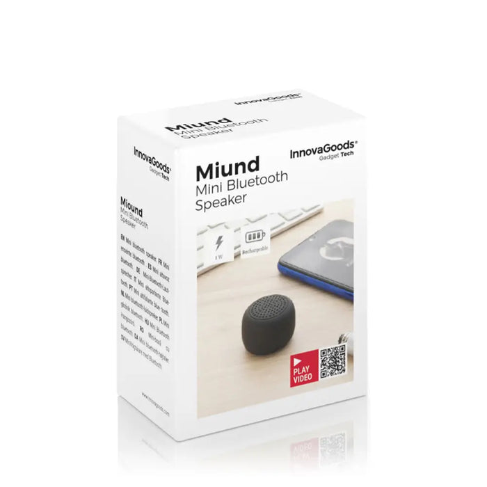 Rechargeable Portable Wireless Mini Speaker Miund