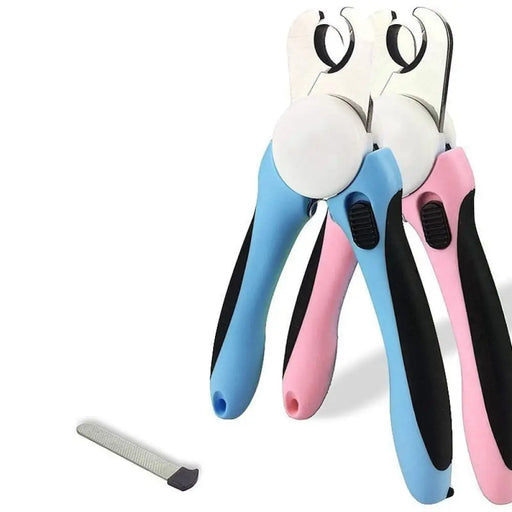 Safe Comfortable Pedicure Pet Nail Clipper With File For