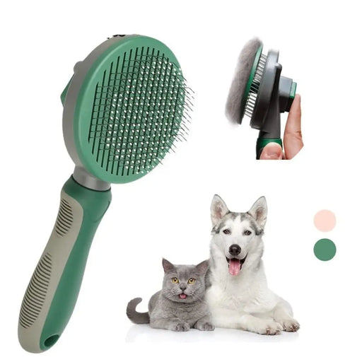 Self-cleaning Comfortable Dog Grooming Dematting Brush