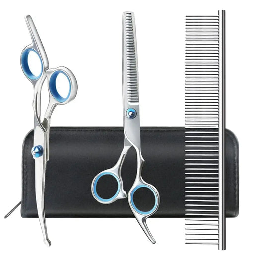 Stainless Steel Safe Pet Grooming Scissors Clippers Kit For
