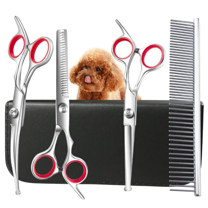 Stainless Steel Safe Round Tips Thinning Pet Grooming
