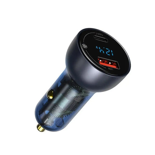 65w Type-c Fast Quick Phone Charger In Car Qc 4.0 3.0 Led