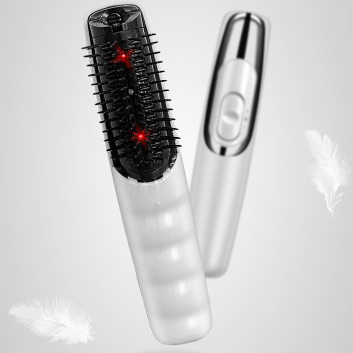 Vibe Geeks Laser Hair Growth Treatment Infrared Comb Massager Battery Powered