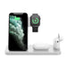 4-in-1 Wireless Fast Charging Station For Qi Devices- Usb