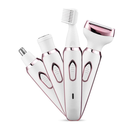 4-in-1 Women’s Usb Rechargeable Painless Epilator Electric