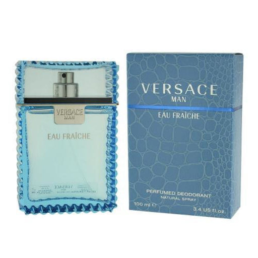 Man Eau Fraiche Deodorant Spray By Versace For Men - 100 Ml