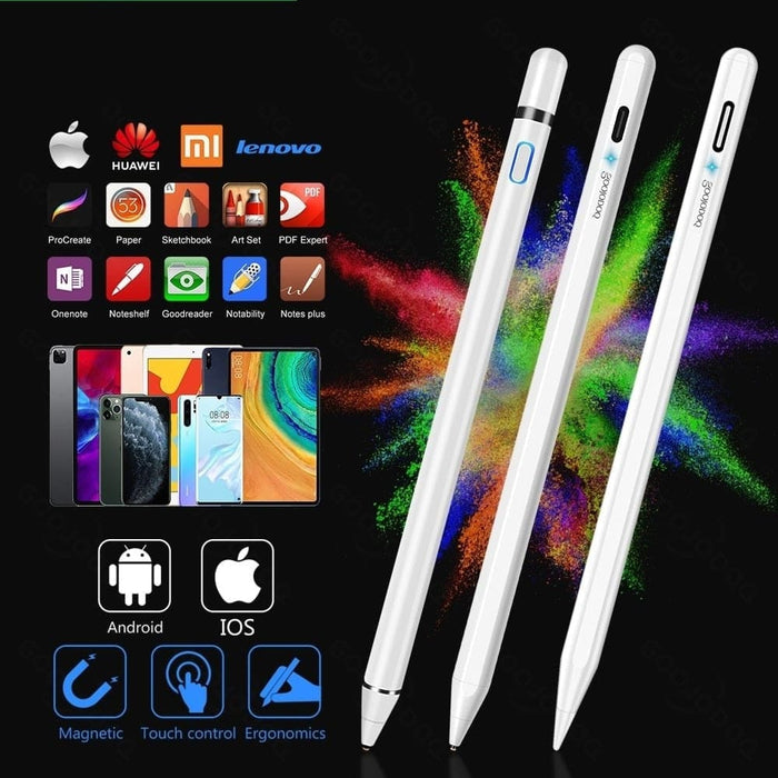 Universal Apple Pencil With Charging Cable & Glove