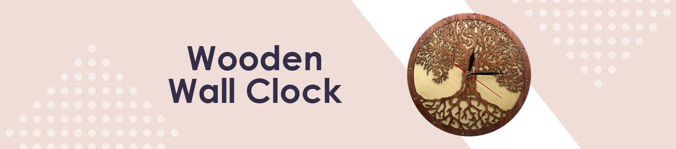 Wooden Wall Clock