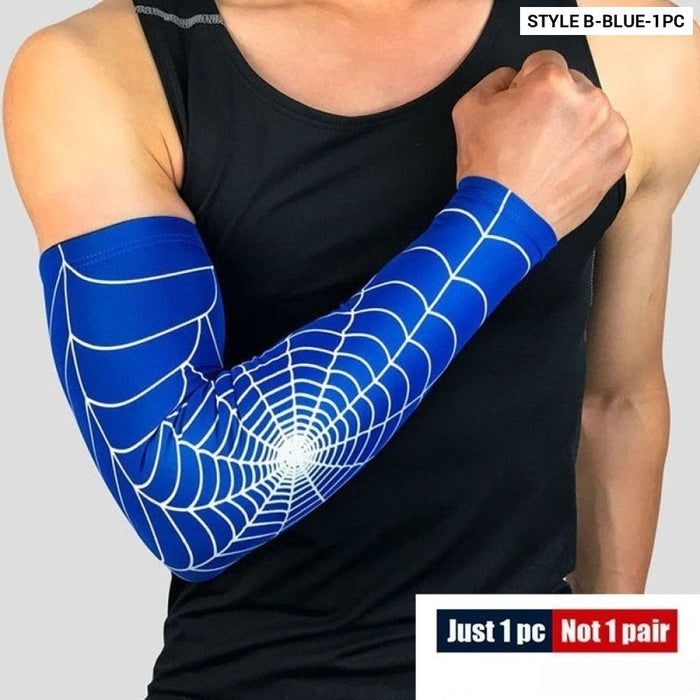 1Pc Cooling Sun Protection Arm Sleeves For Cycling Basketball Football