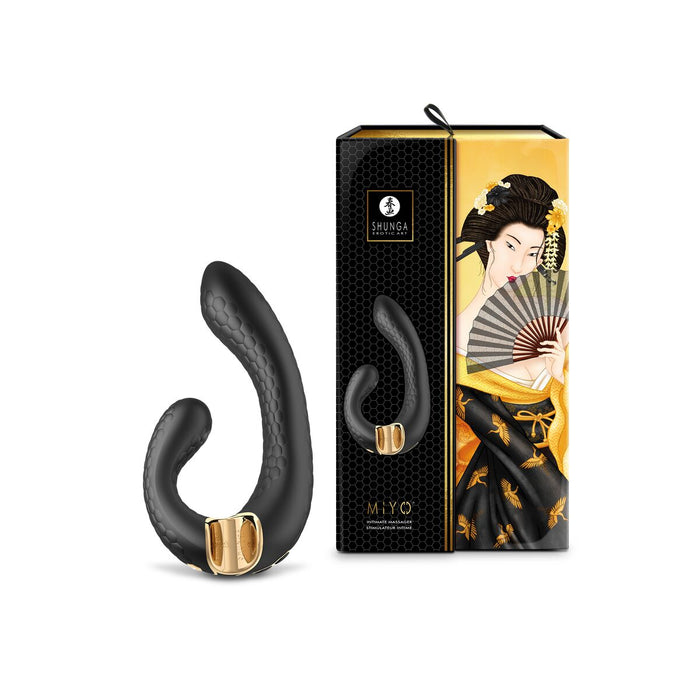 Dual Stimulation Vibe By Shunga Miyo Black