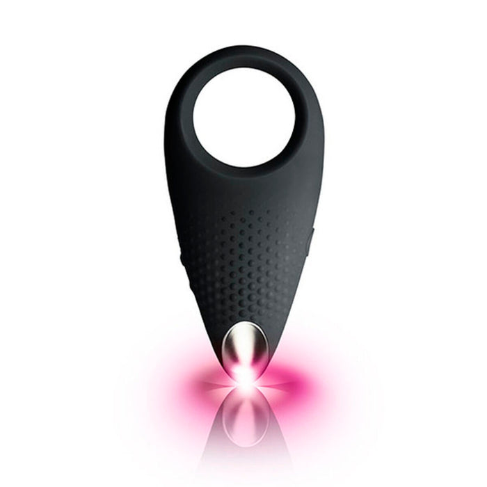 Cock Ring By Rocksoff Vibration Black