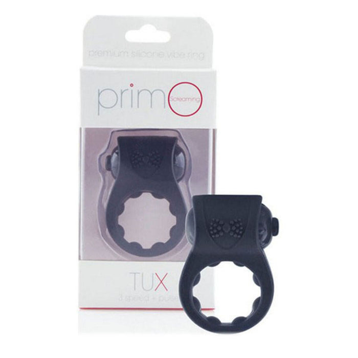 Vibraring Cockring By The Screaming O Primo Tux Black