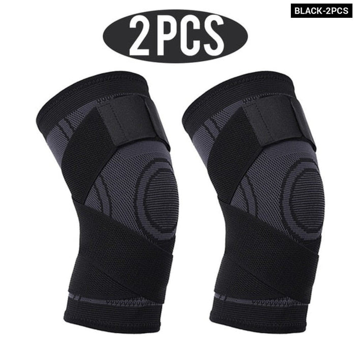 1/2Pcs Adjustable Sports Knee Pad For Men Women Hiking Soccer Basketball