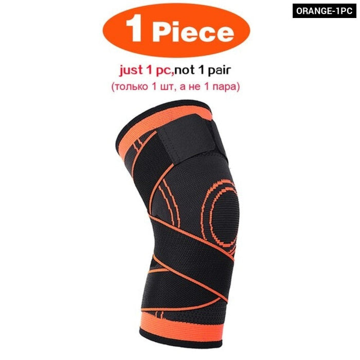 1/2Pcs Elastic Sport Knee Brace Pad For Joint Pain Arthritis Relief Running