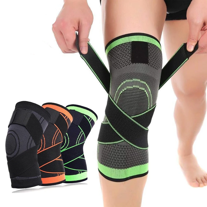 1/2Pcs Elastic Sport Knee Brace Pad For Joint Pain Arthritis Relief Running