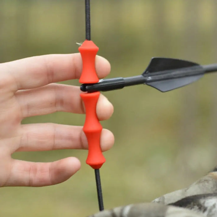 1 Set Hunting Archery Target Recurve Bowstring Finger Guard