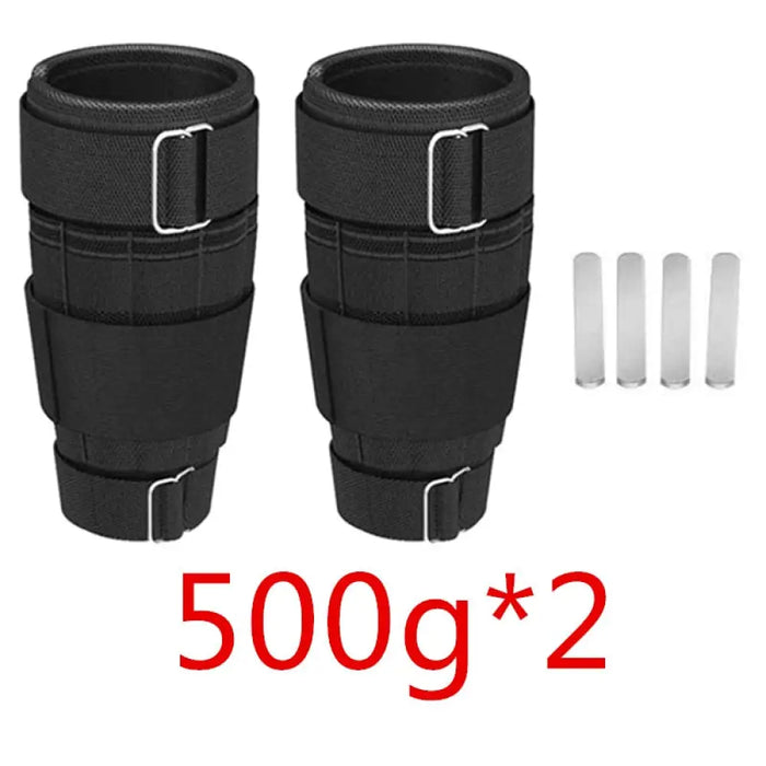 1 Pair Adjustable Ankle Weights Brace Strap With Weight