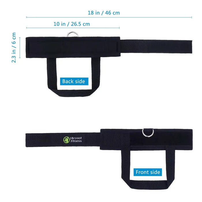 1 Pair Of Ankle Straps Resistance Band