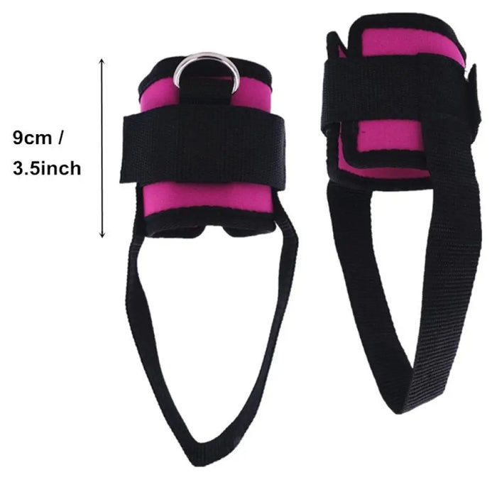 1 Pair Of Ankle Straps Resistance Band