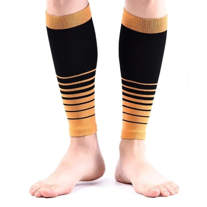 1 Pair Calf Compression Shin Guard Sun UV Protect Leg Cover for Men Women