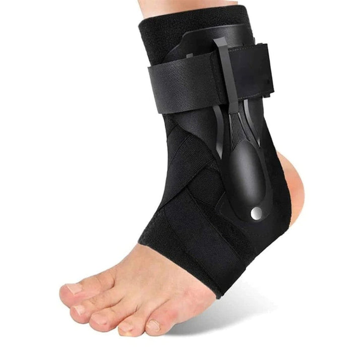 1 Piece Sports Ankle Sprained Brace With Side Stabilizers For Basketball Soccer Volleyball