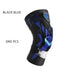 1 Pc Silicone Protector Knee Pads With Straps For Basketball