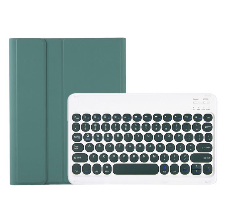 Tpu Bluetooth Keyboard Case For Samsung Galaxy Tab A9+ With Pen Slot