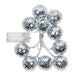 10 20 40 Led Mirror Ball Fairy String Disco Lights-battery