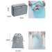 10 Pcs/set Travel Cosmetic Compression Laundry Storage Bags