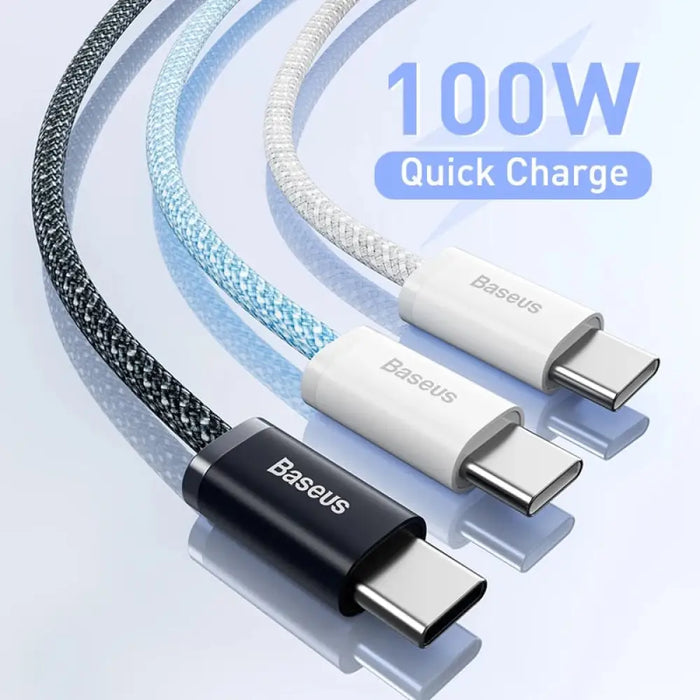 100w Usb c To Type Fast Charging Cable For Macbook Pro Ipad