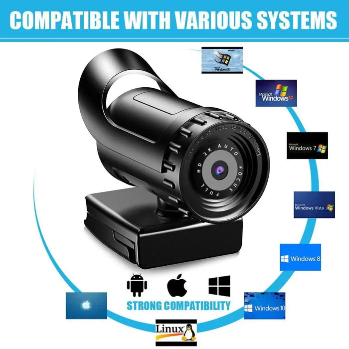 4k 2k 1080p Full Hd Usb Web Camera With Microphone For