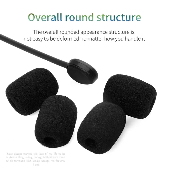 10pcs High-quality Spray-proof Protection Microphone Sponge