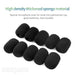 10pcs High-quality Spray-proof Protection Microphone Sponge