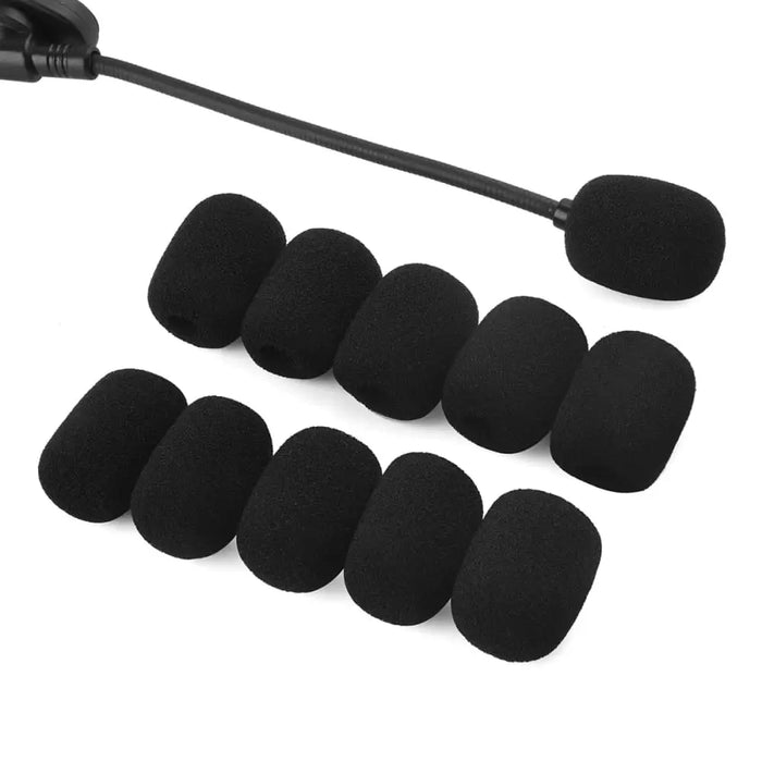 10pcs High-quality Spray-proof Protection Microphone Sponge