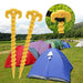 10pcs Plastic Tent Hook Camping Tents Ground Support Nails