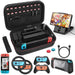 12 In 1 Case & Accessories Kit For Nintendo Switch